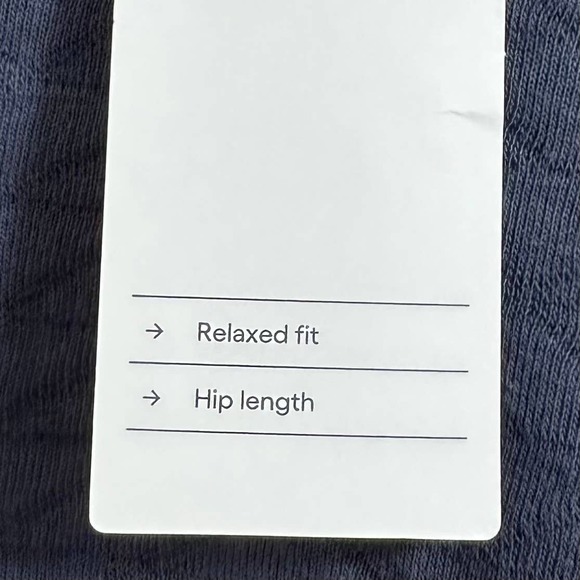 NWT, All In Motion Women’s Sz Med Blue Comfy Patterned Sweatshirt Kangaroo Pouch - Picture 12 of 13